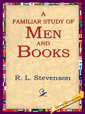 cover image of A Familiar Study of Men and Books